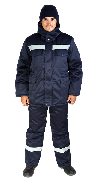 картинка Костюм утепленный мужской №911 (темно-синий) от магазина PENTALAB
